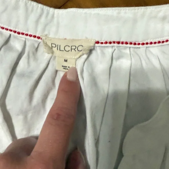 Pilcro, White Women's Top, medium, EUC - Picture 2 of 4